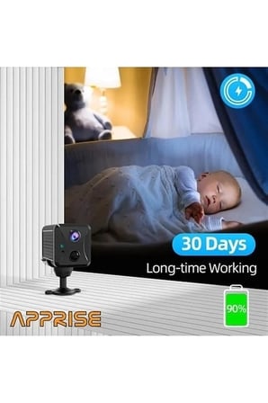 Hediye Mini Pır Sensörlü Algılamalı Sesli Konuşmalı 1080p Hd Wifi Kamera
