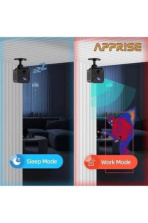 Hediye Mini Pır Sensörlü Algılamalı Sesli Konuşmalı 1080p Hd Wifi Kamera