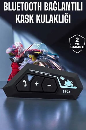 Hediye Kask Kulaklık Bluetooth Motosiklet Kulaklık Intercom Su Geçirmez