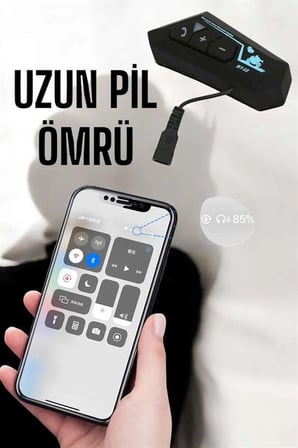 Hediye Kask Kulaklık Bluetooth Motosiklet Kulaklık Intercom Su Geçirmez