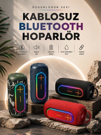 Hediye Kablosuz Bluetooth Hoparlör Taşınabilir