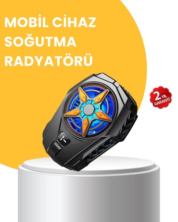 Hediye Dijital Göstergeli Evrensel Telefon Soğutma Fanı