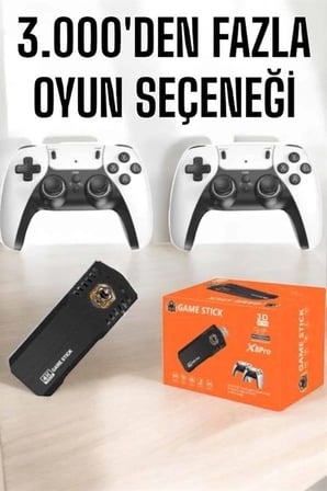 Hediye Joystick Çift Kollu Oyun Kolu Retro Oyun Yüksek Çözünürlüklü 3d Game