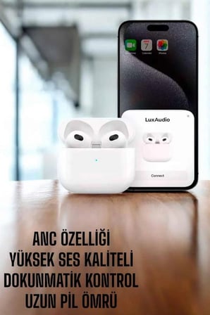 Hediye Yeni Nesil Bluetooth Kulaklık Anc Özelliği Yüksek Ses Kaliteli