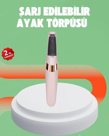 Hediye Elektrikli Ayak Törpüsü Usb Şarjlı Nasır Ve Kallus Giderici