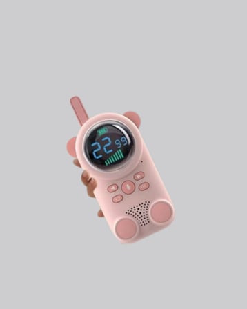 Hediye Lcd Ekranlı Bebek Telsizi – İki Yönlü Ses, Uzun Menzil, Çocuk Dostu Tasarım
