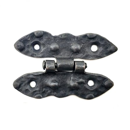 Hediye Antika Tarz Dekoratif Pirinç Bodur Menteşe - 75x50 Mm, Oksit