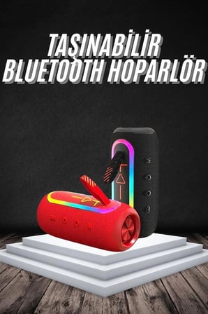 Hediye Bluetooth Hoparlör Usb Şarjlı Uzun Pil Ömrü Android Ve İos Uyumlu Renkli