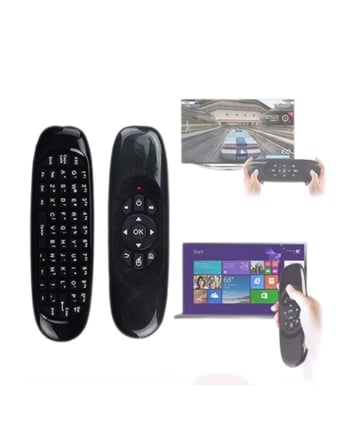 Hediye Kablosuz Air Mouse Mini Klavye Çok Fonksiyonlu