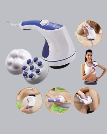 Hediye Elektrikli Yağ Yakıcı Masaj Aleti – 5 Başlıklı Selülit Ve Vücut Sıkılaştırıcı