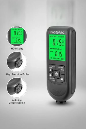 Hediye Galeriler İçin Oto Boya Ölçer Araç Kaporta Boya Kalınlık Ölçüm Cihazı Oto Ekspertiz Test Dedektörü