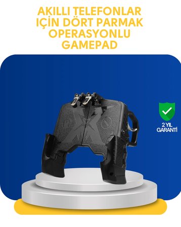 Hediye Gerçekçi Oyun Deneyimi Sunan Dört Parmak Mobil Gamepad