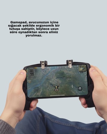 Hediye Gerçekçi Oyun Deneyimi Sunan Dört Parmak Mobil Gamepad