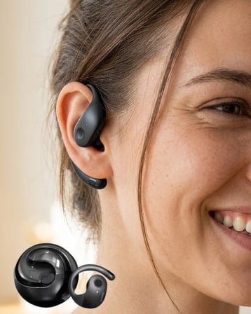Hediye 36 Saat Kullanım Bluetooth Kulaklık Gürültü Engelleme Spor Kulaklık