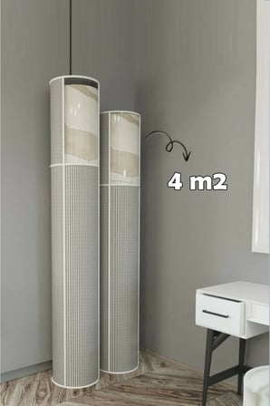 Hediye Hava Geçiren Özellikli Pvc Pencereli Halı Kılıfı Hurcu 00678 (4 M2)