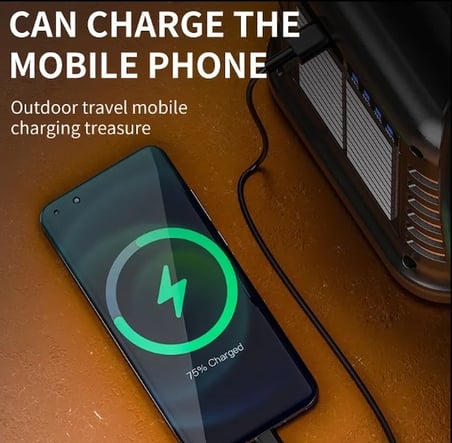 Hediye Wıson Ws-4343 Çok Fonksiyonlu Solar Şarjlı Powerbanklı Kamp Lambası