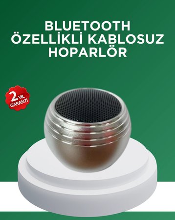 Hediye Mini Bluetooth Hoparlör Tws Özellikli Taşınabilir Güçlü Ses