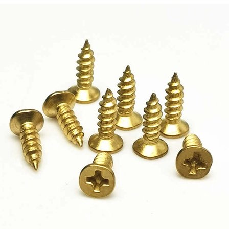 Hediye Klips, Menteşe, Ayak, Ağaç, Sunta Vidası 2,2x6,5mm - Sarı 1000 Adet