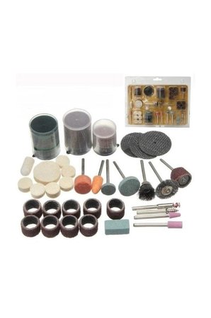 Hediye 105 Parça Taşlama Zımpara Dremel Gravür Oyma Aksesuar Set
