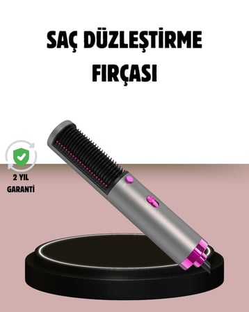 Hediye Sıcak Hava Fırçası – Saç Kurutma, Düzleştirme Ve Şekillendirme
