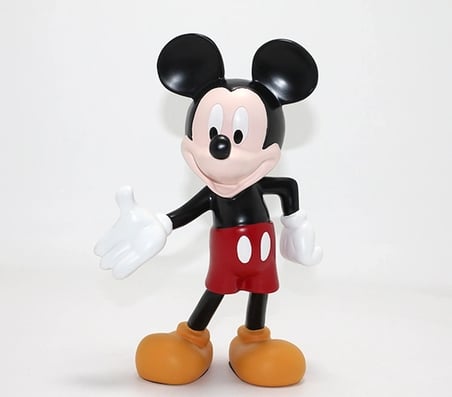 Hediye Polyester  Mickey Mouse Miki Fare Figürü Alk5313