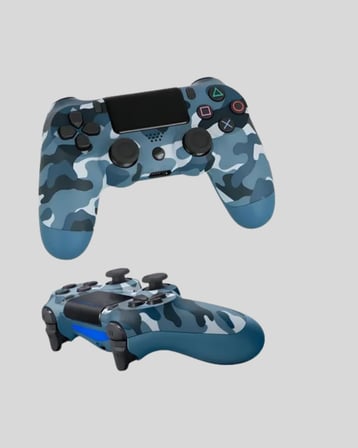 Hediye Kablosuz Ps4 Oyun Kolu Çift Motor Titreşimli Uzun Bataryalı