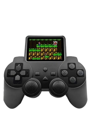 Hediye 2.4 İnç Ekran 520 Oyunlu Retro Temalı Kablosuz Oyun Kolu El Atarisi
