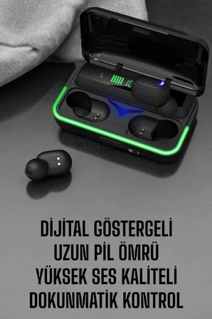 Hediye Android Ve İos Uyumlu Bluetooth Bağlantılı Powerbankli Kulaklık