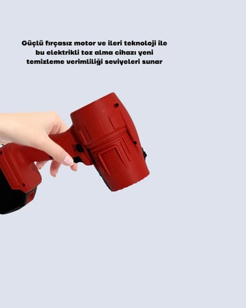 Hediye Kablosuz Elektrikli Toz Üfleyici Çok Amaçlı Temizlik Aleti Yeni Nesil