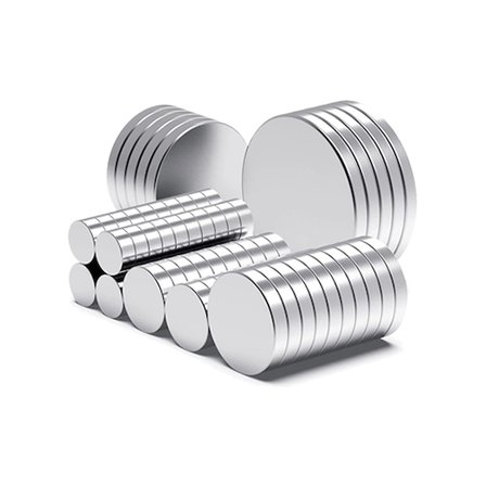 Hediye 10 Adet 10x2mm Yuvarlak Neodyum Mıknatıs Güçlü Magnet Nikel Kaplamalı