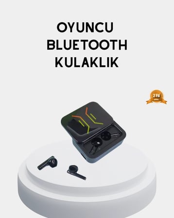 Hediye Bluetooth 5.3 Kulaklık – Kablolu & Kablosuz Kullanım, 2000 Mah Powerbank, 4 Saat Kesintisiz Müzik