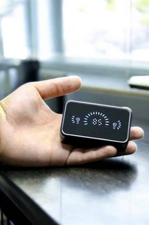 Hediye Telefon Standlı Bluetooth Kulaklık Aynalı Yüksek Ses Kaliteli