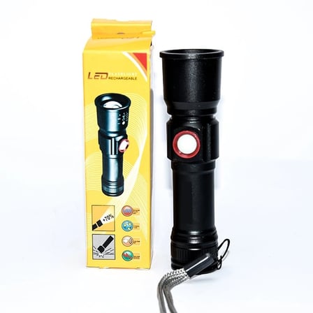 Hediye Xml-2 Led 1.000 Lümen  Usb Şarjlı El Feneri  Wt-611