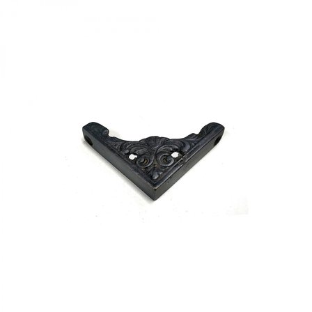 Hediye Antika Tarz Dekoratif Pirinç Köşe Süsü - 58x58 Mm, Oksit