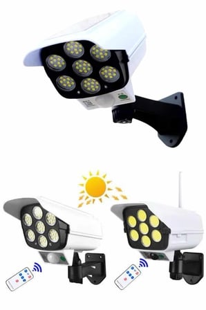 Hediye Kamera Görünümlü Solar Lamba