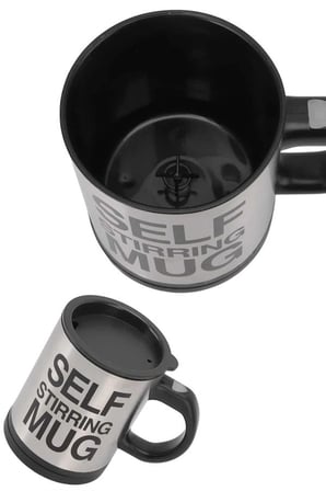 Hediye Karıştırıcı Özellikli Mikser Kupa Bardak Kompakt Taşınabilir Mug
