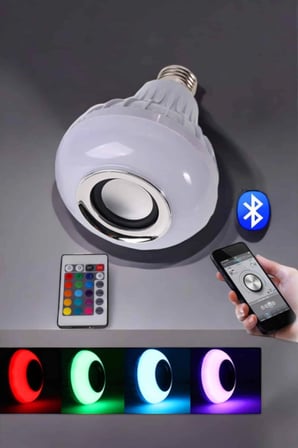 Hediye Lamba Led Hoparlör Dayanıklı Ve Uzun Ömürlü Bluetooth Hoparlör