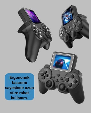 Hediye 2025 A Kalite S10 Gamepad 520 Oyunlu Tv Bağlantılı Retro Atari Konsolu