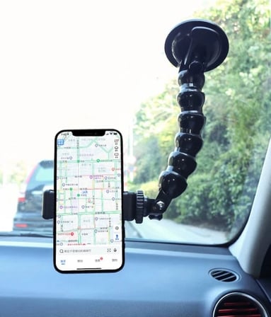 Hediye Pratik Akrobat Vantuzlu Teleskobik Telefon Tutucu