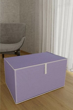 Hediye Çok Amaçlı Düzenleyici Kutu Organizer Cırt Cırtlı Hurç Mega Boy 30cm X 40cm X 60cm (1 Adet) 6272