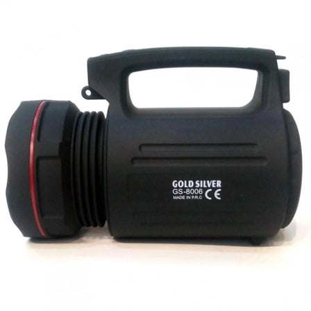 Hediye Gs-8006 Parlak Ledli Taşınabilir Şarj Edilebilir El Feneri 15w