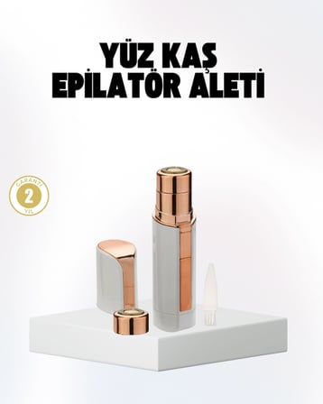 Hediye Hassas Ciltler İçin Yüz Epilatörü – Kaş Ve Bıyık