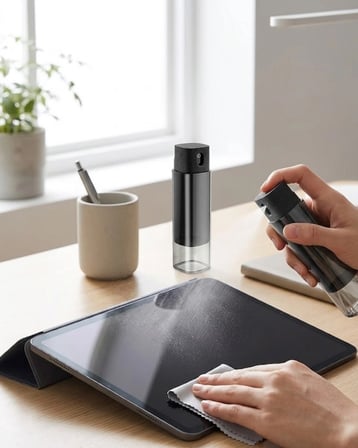 Hediye Çok Amaçlı Temizlik Sprey Şişesi Telefon Tablet Laptop Ekran Temizleme Kabı