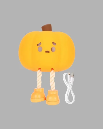 Hediye Şarjlı Pumpkin Led Masa Lambası Zamanlayıcılı Dokunmatik Yeni Nesil