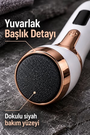 Hediye İki Hız Ayarlı Şarjlı Elektrikli Ayak Törpüsü