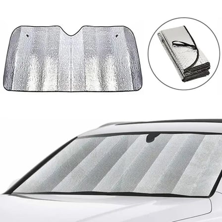 Hediye Isı Ve Güneş Yansıma Önleyici Oto Ön Cam Güneşliği Opel Astra Fiat Egea Hyundai İ20 Renault Megane