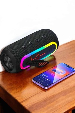 Hediye Bluetooth Hoparlör Kablosuz Yüksek Ses Kaliteli Şarj Edilebilir