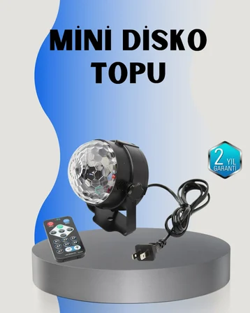 Hediye Led Disko Topu Sahne Parti Aydınlatma