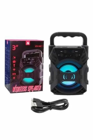 Hediye Bluetooth Hoparlör Android Ve İos Uyumlu Ses Bombası Usb Girişli Taşınabilir