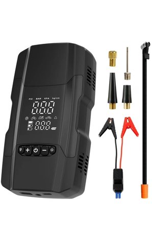 Hediye Şarjlı 10.000 Mah Akıllı Dijital Lastik Şişirme Pompası – 150 Psı | 12v Akü Destekli